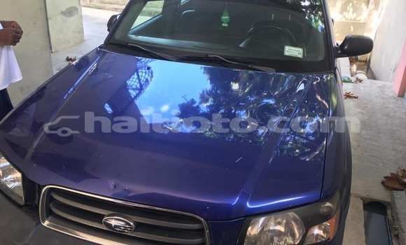 Buy Used Subaru Forester Blue Car in Port-au-Prince in Ouest Buy Used Subaru Forester Blue Car in Port-au-Prince in Ouest